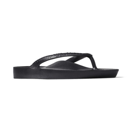 Archies - Arch Support Flip Flops - Black 02