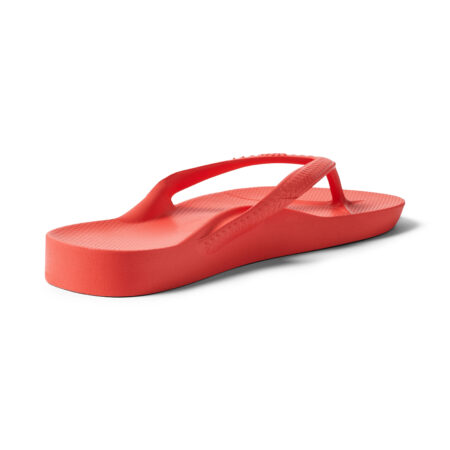 Archies - Arch Support Flip Flops - Coral 04
