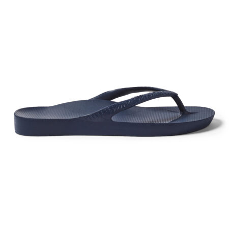 Archies - Arch Support Flip Flops - Navy 02