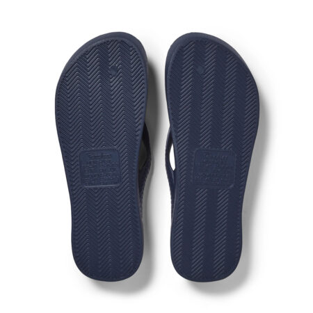 Archies - Arch Support Flip Flops - Navy 05