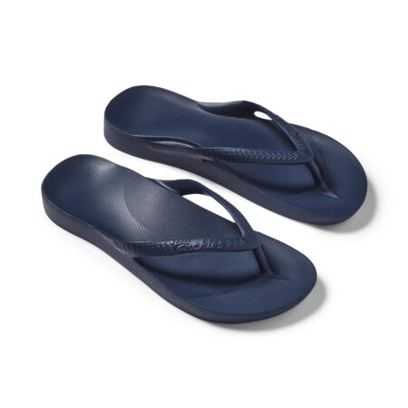 Archies - Arch Support Flip Flops - Navy 06