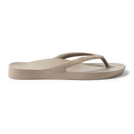 Archies - Arch Support Flip Flops - Taupe 02