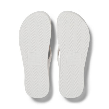 Archies - Arch Support Flip Flops - White 05
