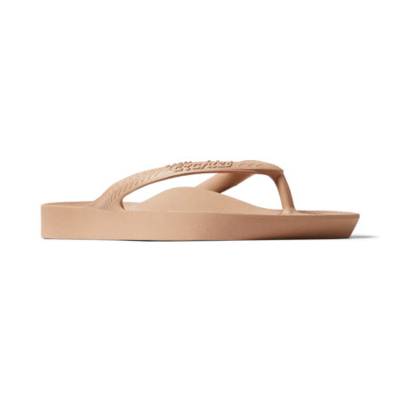 Archies - Arch Support Flip Flops - Tan 02