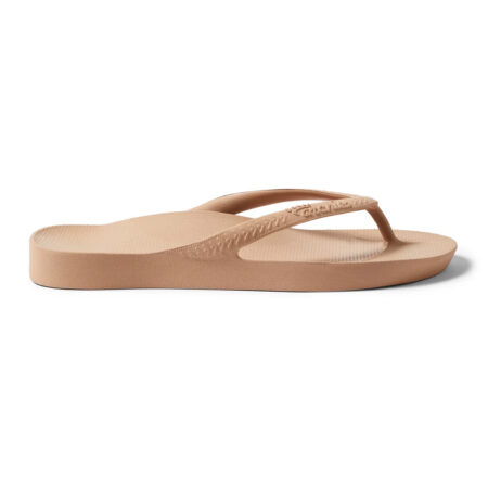 Archies - Arch Support Flip Flops - Tan 03