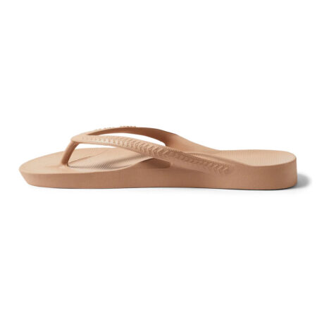 Archies - Arch Support Flip Flops - Tan 04