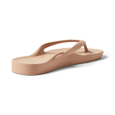 Archies - Arch Support Flip Flops - Tan 05