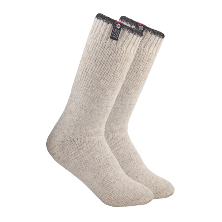 Wool Wear Noorse Wollen Sokken Ivoor