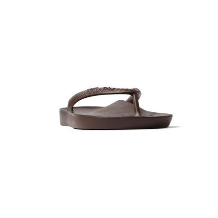Archies Arch Support Flip Flops Brown 04