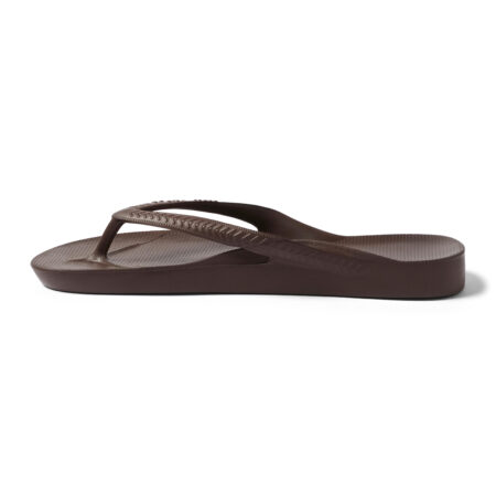 Archies Arch Support Flip Flops Brown 05