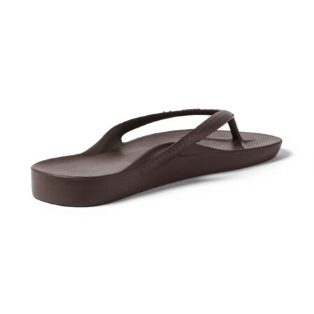 Archies Arch Support Flip Flops Brown 07