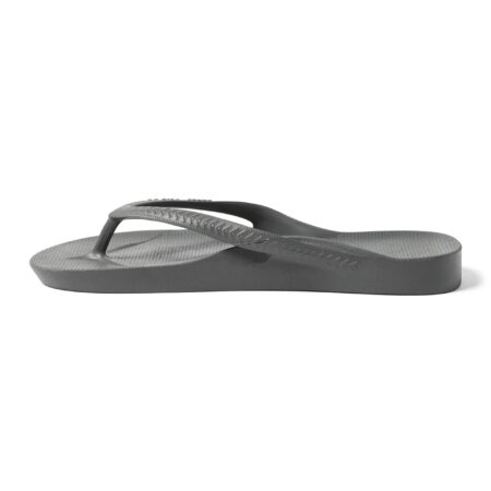 Archies Arch Support Flip Flops Charcoal 04