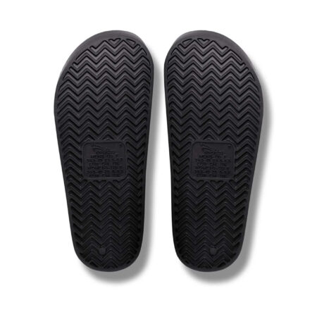 Archies Arch Support Slides Black 04