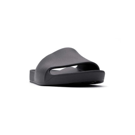 Archies Arch Support Slides Black 06