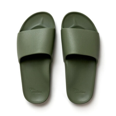 Archies Arch Support Slides Olive 01