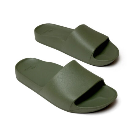 Archies Arch Support Slides Olive 03
