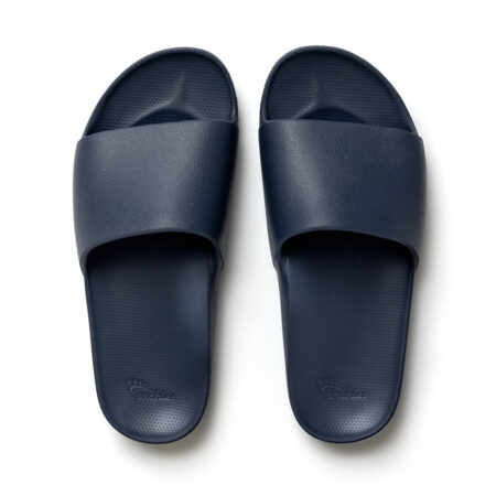 Archies Arch Support Slides Navy 01