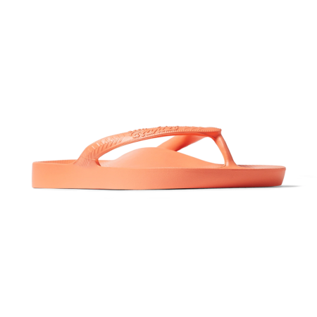 Archies Arch Support Flip Flops Peach 02