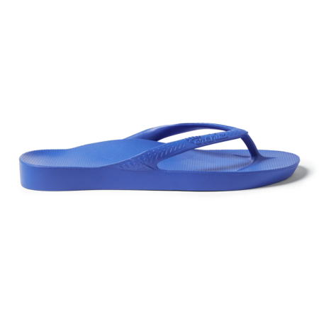 Archies Arch Support Flip Flops Royal Blue 02