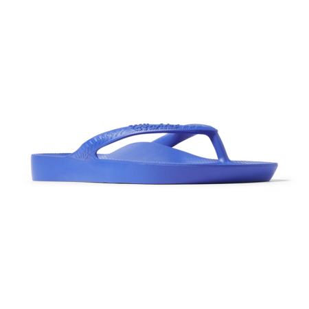 Archies Arch Support Flip Flops Royal Blue 03