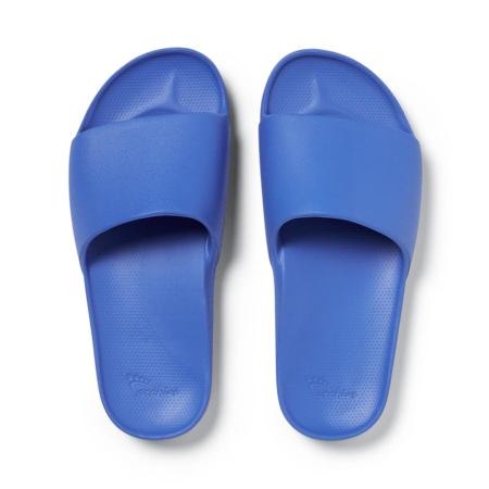 Archies Arch Support Slides Royal Blue 01