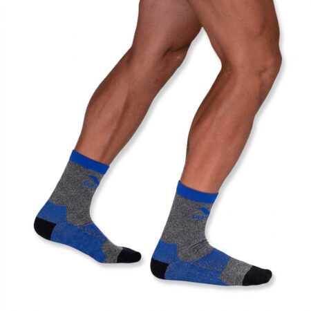 Sportlast Hielspoor Sokken - blauw-zwart 02